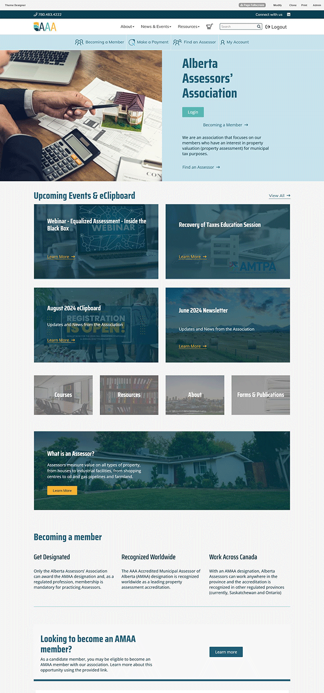 Alberta Assessors Association Websites in Edmonton