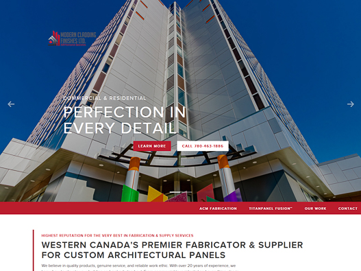 construction website designers